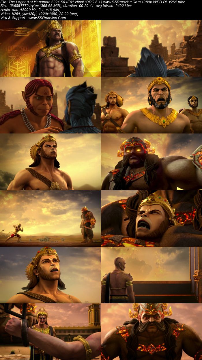 The Legend of Hanuman 2024 S04 Hindi (ORG 5.1) 1080p 720p 480p WEB-DL x264 ESubs Download