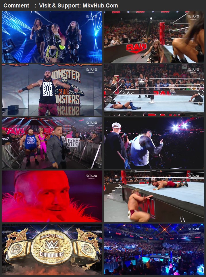 WWE Monday Night Raw 10th June 2024 720p 1080p WEBRip x264 4.3GB Download