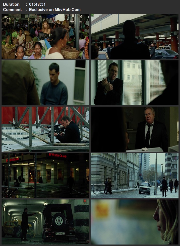 The Bourne Supremacy 2004 English, Russian, German, Italian 720p 1080p BluRay x264 ESubs Download