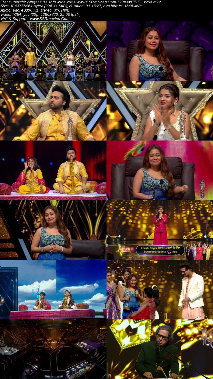 Superstar Singer S03 15th June 2024 720p 480p WEB-DL x264 Watch and Download