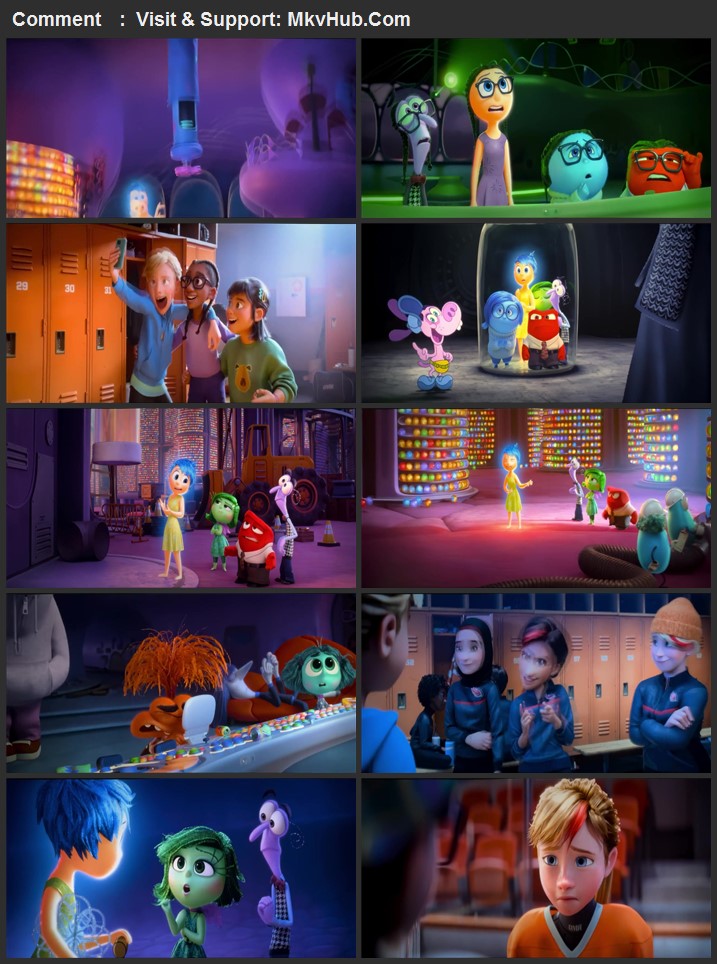 Inside Out 2 2024 English 720p 1080p HQ HDCAM Download