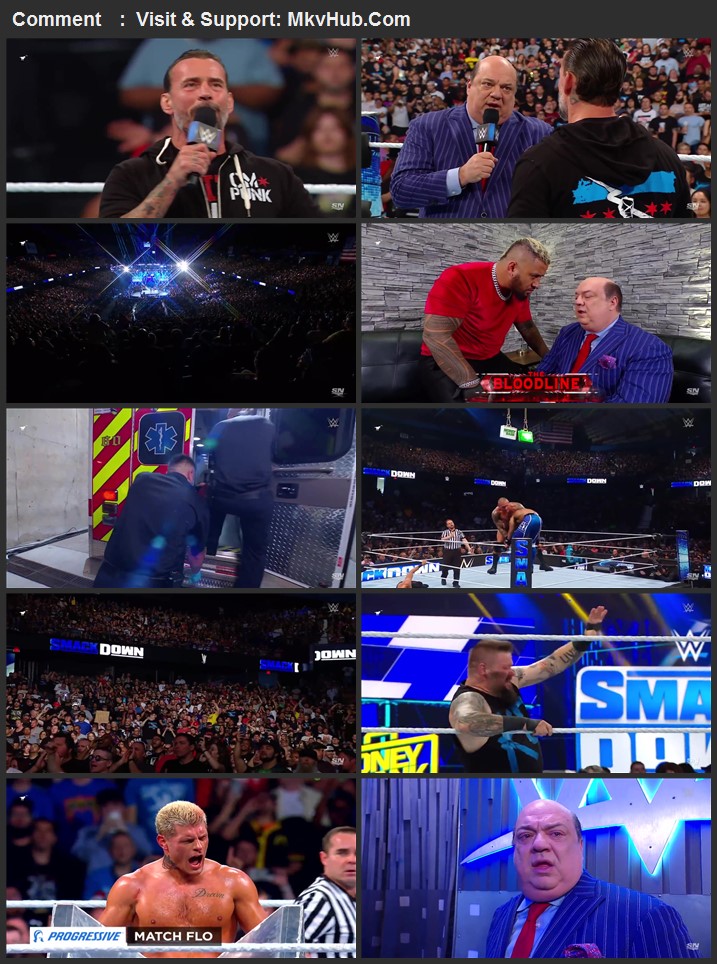 WWE Friday Night SmackDown 21st June 2024 720p 1080p WEBRip x264 2.9GB Download