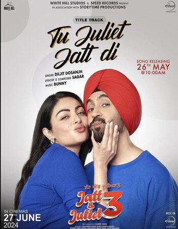 Jatt & Juliet 3 2024 V2 Punjabi (Cleaned) 1080p 720p 480p HDTS x264 Full Movie Download