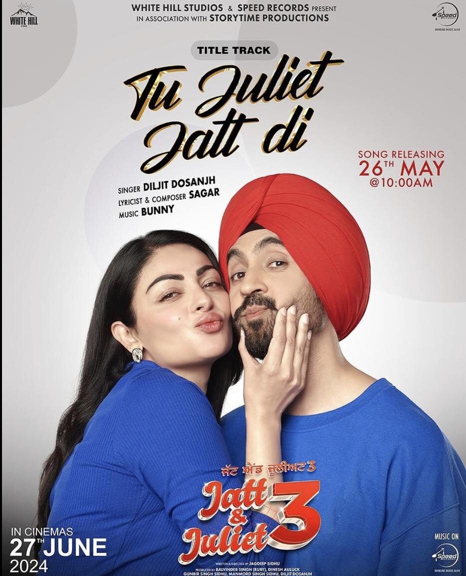 Jatt & Juliet 3 2024 Punjabi 720p 1080p HQ HDTS x264 ESubs Download