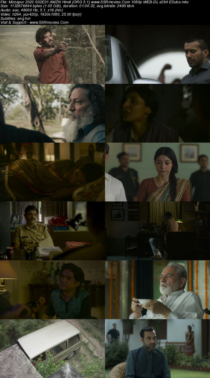 Mirzapur 2020 S02 Complete AMZN Hindi (ORG 5.1) 1080p 720p 480p WEB-DL x264 ESubs Download