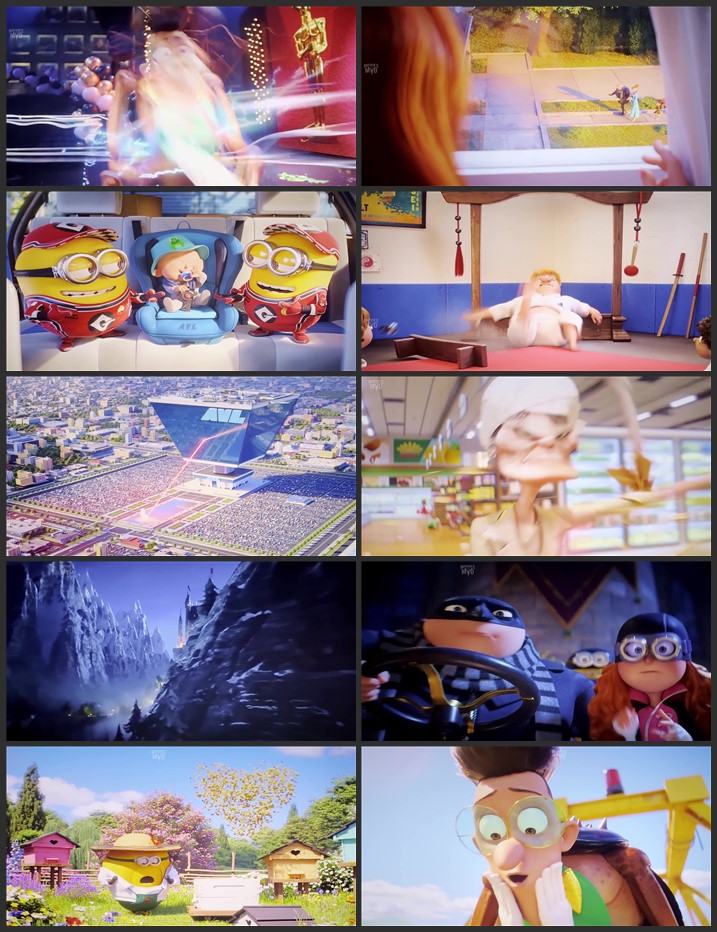 Despicable Me 4 2024 Hindi (Cleaned) 1080p 720p 480p HDTS x264 Full Movie Download