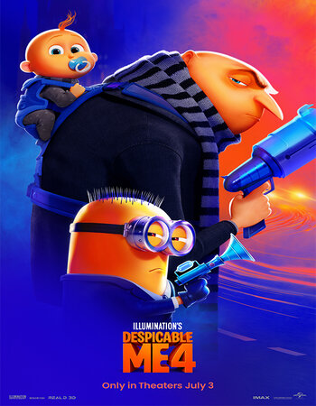 Despicable Me 4 2024 Hindi (Cleaned) 1080p 720p 480p HDTS x264 Full Movie Download