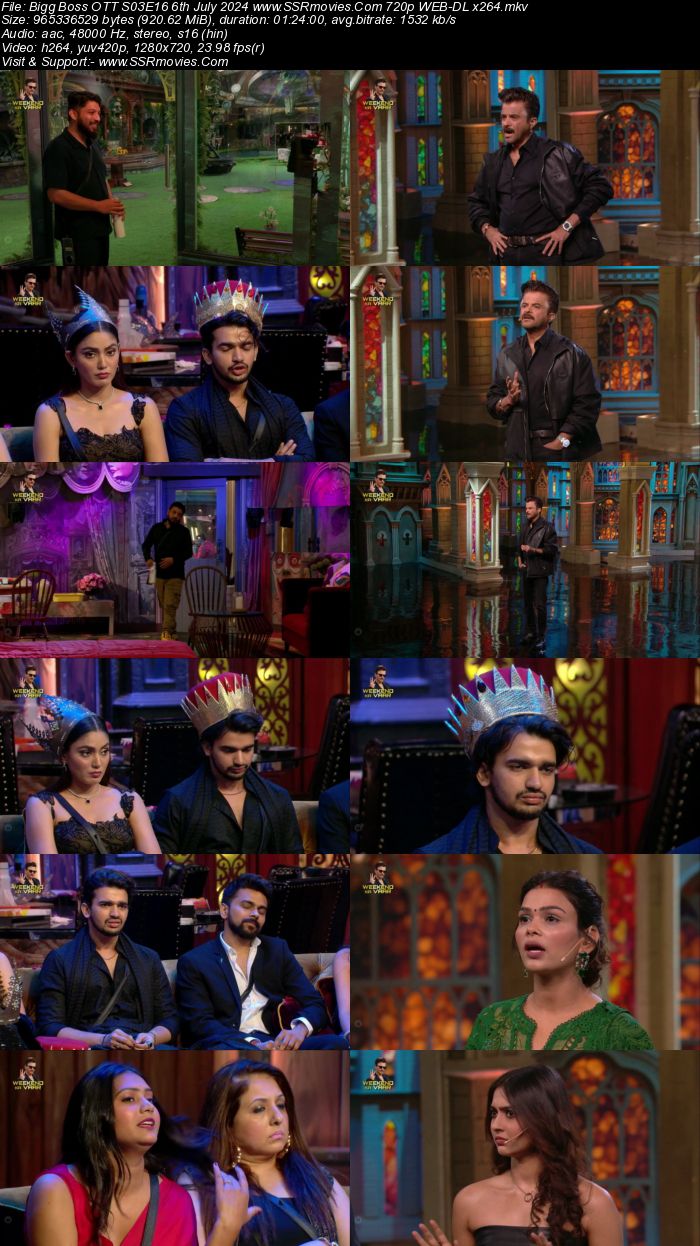 Bigg Boss OTT S03E16 6th July 2024 720p 480p WEB-DL x264 Watch and Download