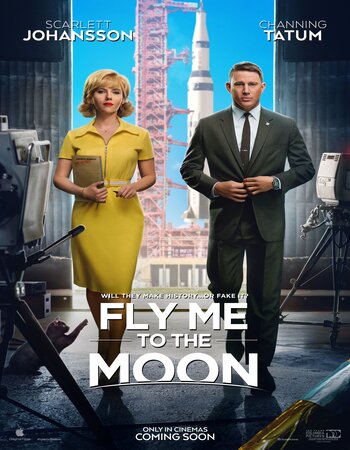 Fly Me to the Moon 2024 English (Cleaned) 1080p 720p 480p HQ HDCAM x264 ESubs Full Movie Download