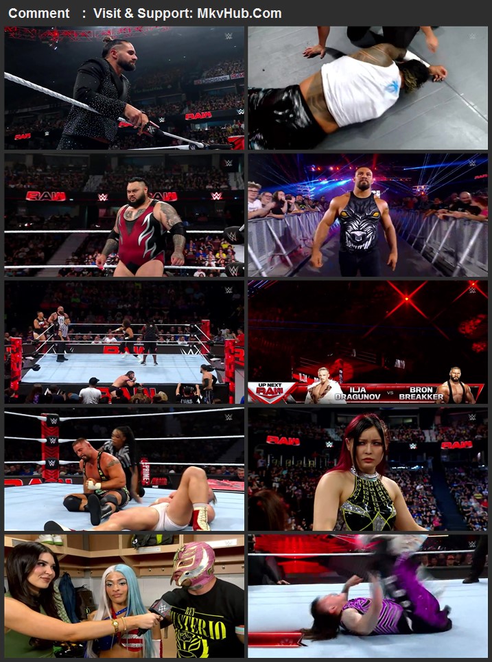 WWE Monday Night Raw 8th July 2024 720p 1080p WEBRip x264 4.9GB Download