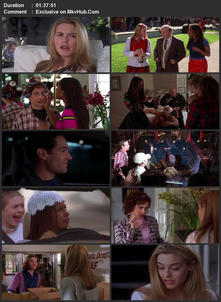 Clueless 1995 Dual Audio [Hindi-English] 720p 1080p BluRay x264 ESubs Download