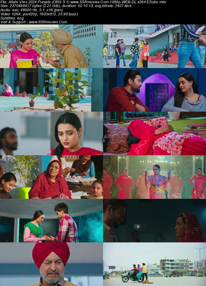 Allahr Vres 2024 Punjabi (ORG 5.1) 1080p 720p 480p WEB-DL x264 ESubs Full Movie Download