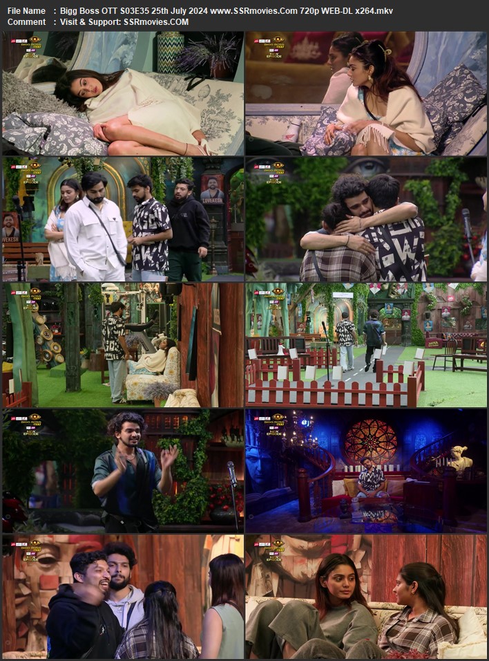 Bigg Boss OTT S03E35 25th July 2024 720p 480p WEB-DL x264 Watch and Download