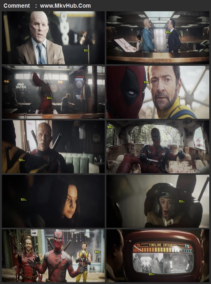 Deadpool & Wolverine 2024 English 720p 1080p HDCAM 5.1GB Download