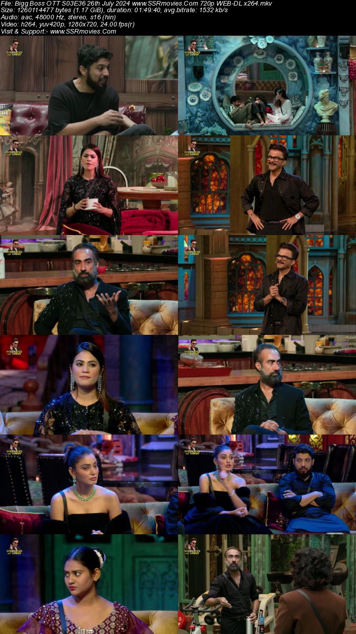 Bigg Boss OTT S03E36 26th July 2024 720p 480p WEB-DL x264 Watch and Download