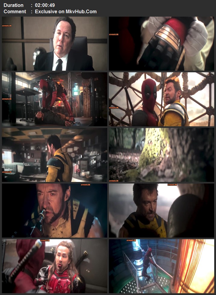 Deadpool & Wolverine 2024 English 720p 1080p HDTS x264 ESubs Download