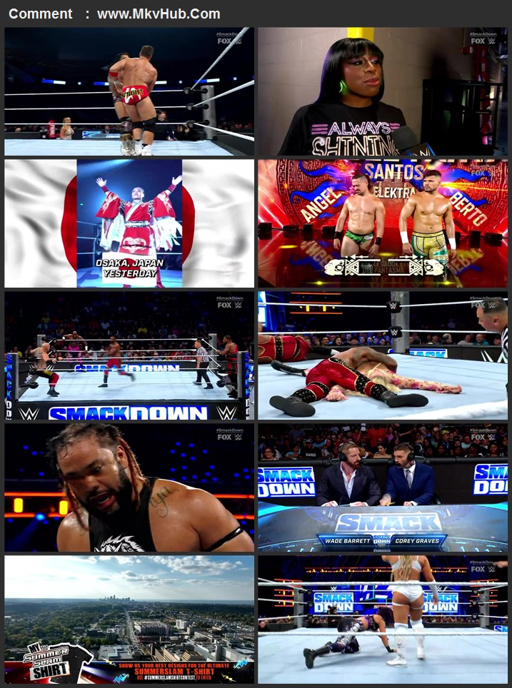 WWE Friday Night SmackDown 26th July 2024 720p 1080p WEBRip x264 3.1GB Download