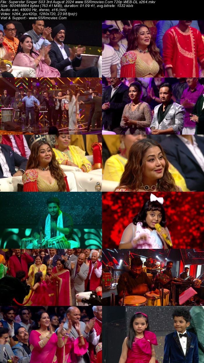 Superstar Singer S03 3rd August 2024 720p 480p WEB-DL x264 Watch and Download