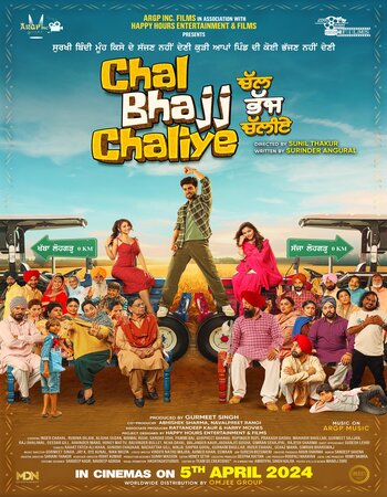 Chal Bhajj Chaliye 2024 Punjabi [ORG 5.1] 720p 1080p WEB-DL ESubs Download