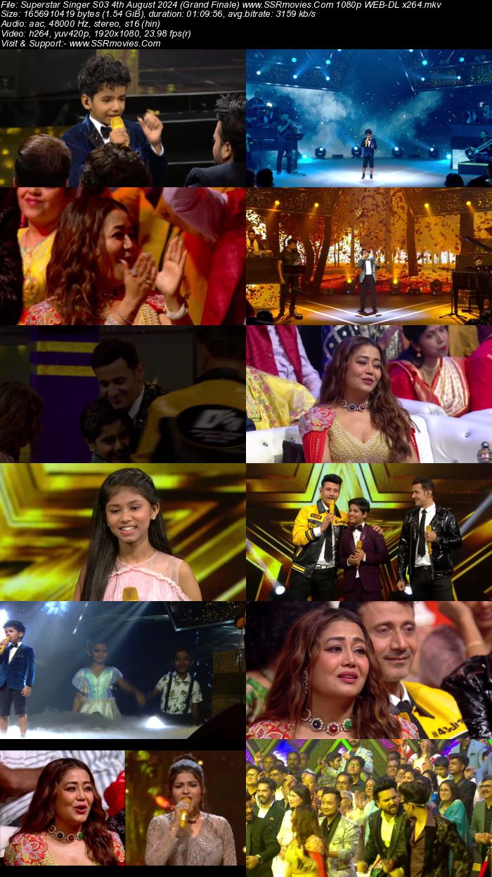 Superstar Singer S03 4th August 2024 (Grand Finale) 1080p 720p 480p WEB-DL x264 Watch and Download