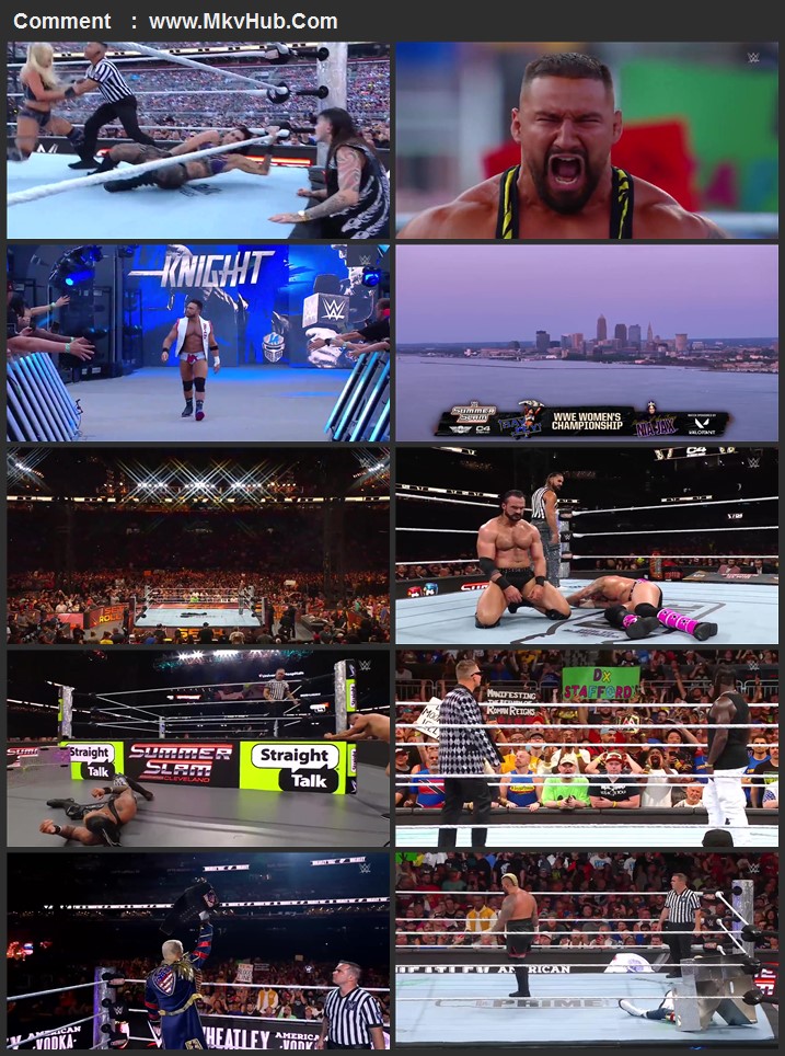 WWE SummerSlam 2024 PPV 720p 1080p WEBRip x264 8GB Download