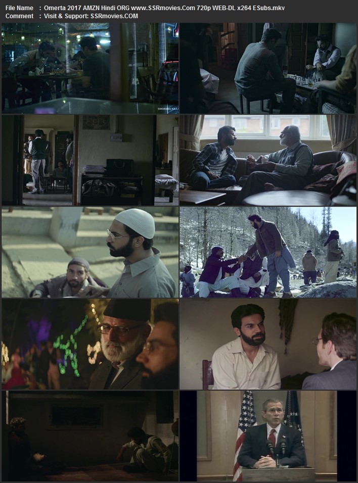 Omerta 2017 Hindi ORG 1080p 720p 480p WEB-DL x264 ESubs ESubs Full Movie Download