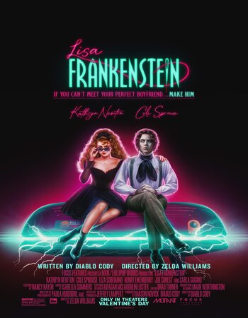 Lisa Frankenstein 2024 Dual Audio Hindi ORG 1080p 720p 480p BluRay x264 ESubs ESubs Full Movie Download