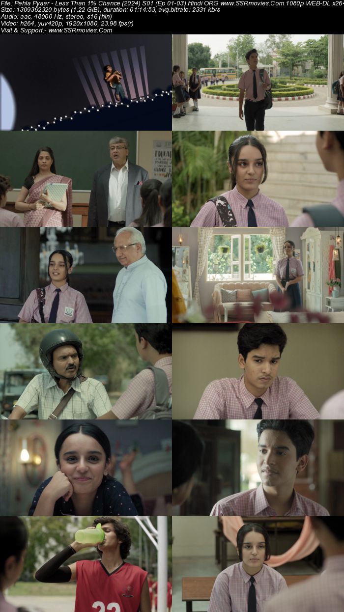 Pehla Pyaar - Less Than 1% Chance 2024 S01 Complete Hindi ORG 1080p 720p 480p WEB-DL x264 Download