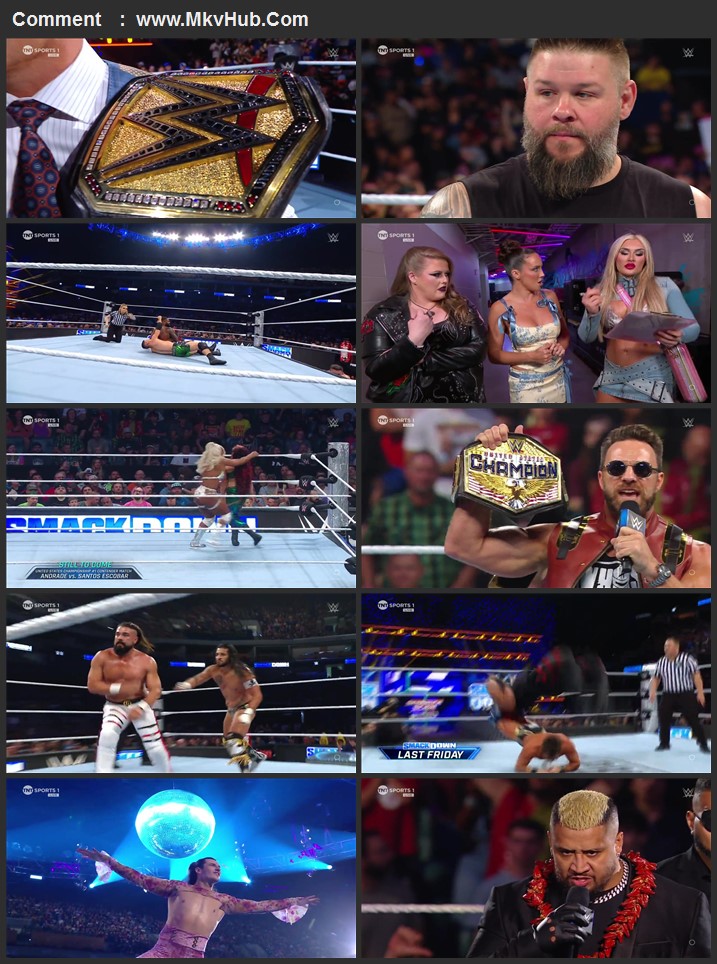 WWE Friday Night SmackDown 9th August 2024 720p 1080p WEBRip x264 2.9GB Download