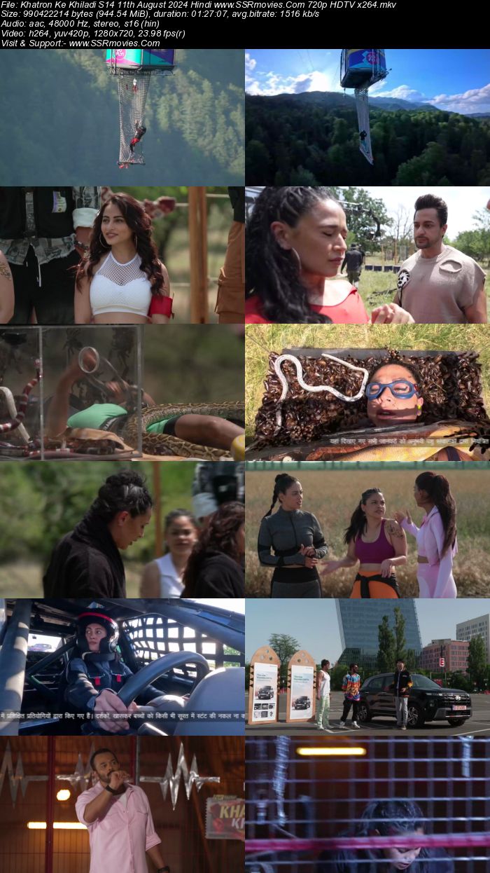 Khatron Ke Khiladi S14 11th August 2024 720p 480p WEB-DL x264 Watch and Download