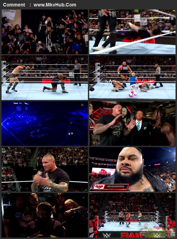 WWE Monday Night Raw 12th August 2024 720p 1080p WEBRip x264 4.5GB Download