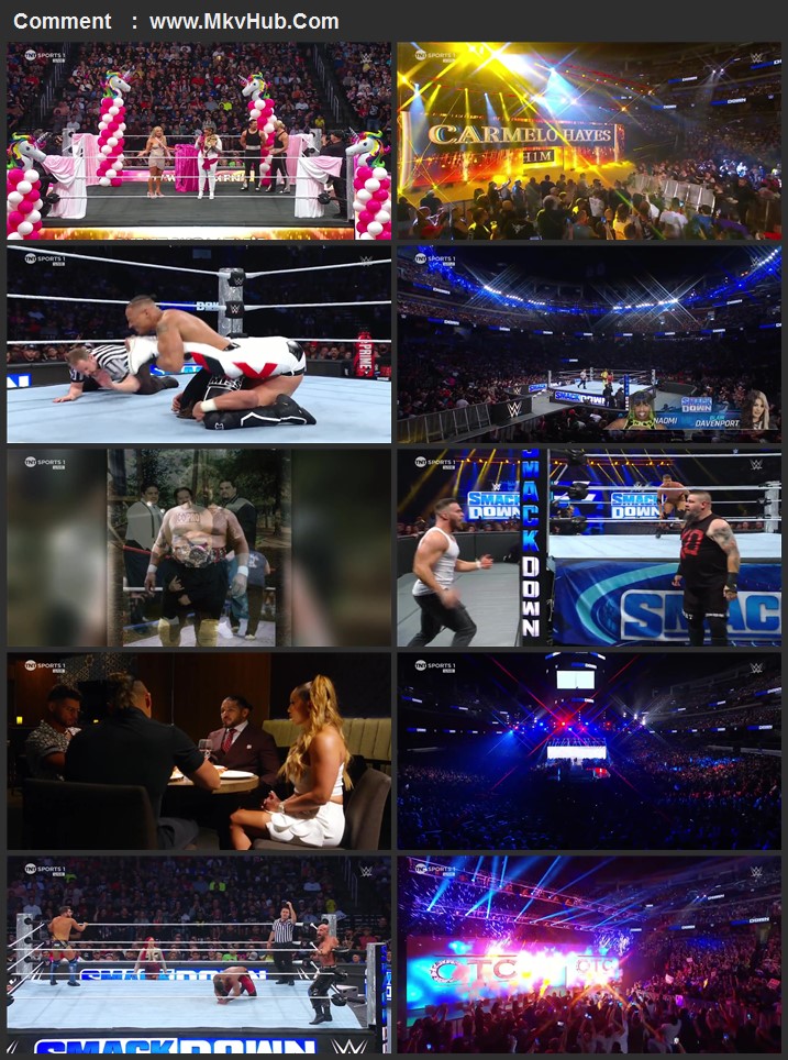 WWE Friday Night SmackDown 16th August 2024 720p 1080p WEBRip x264 2.8GB Download