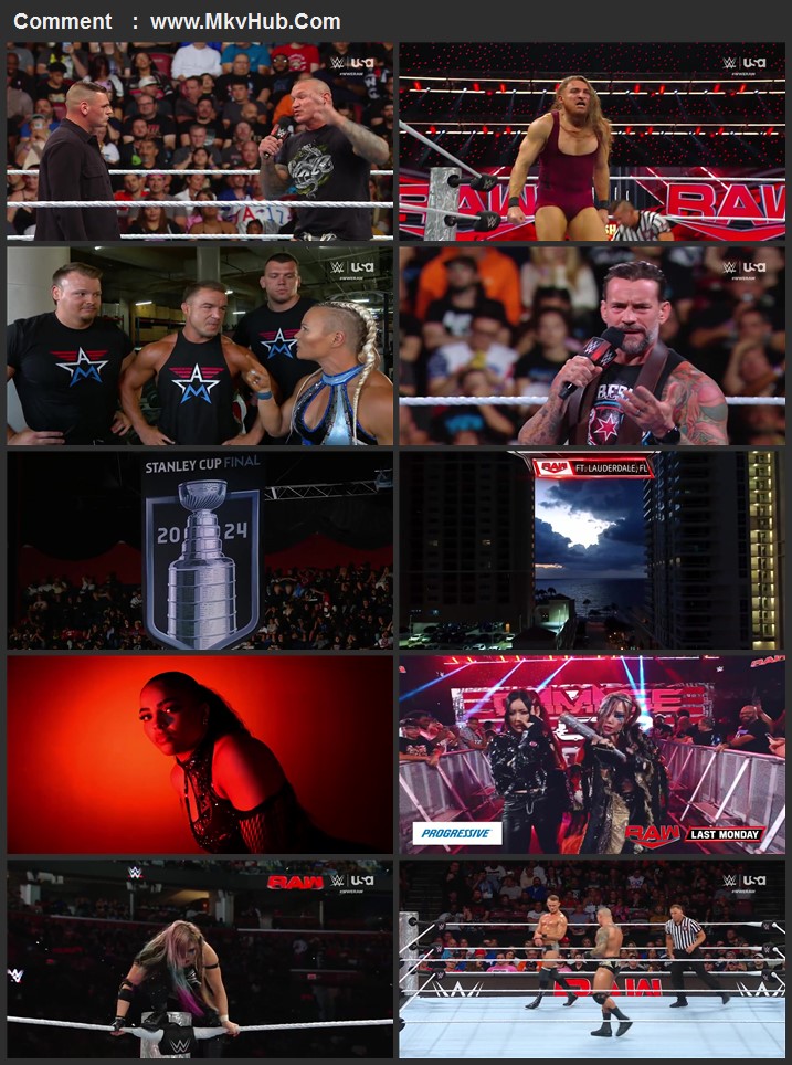 WWE Monday Night Raw 19th August 2024 720p 1080p WEBRip x264 4.4GB Download