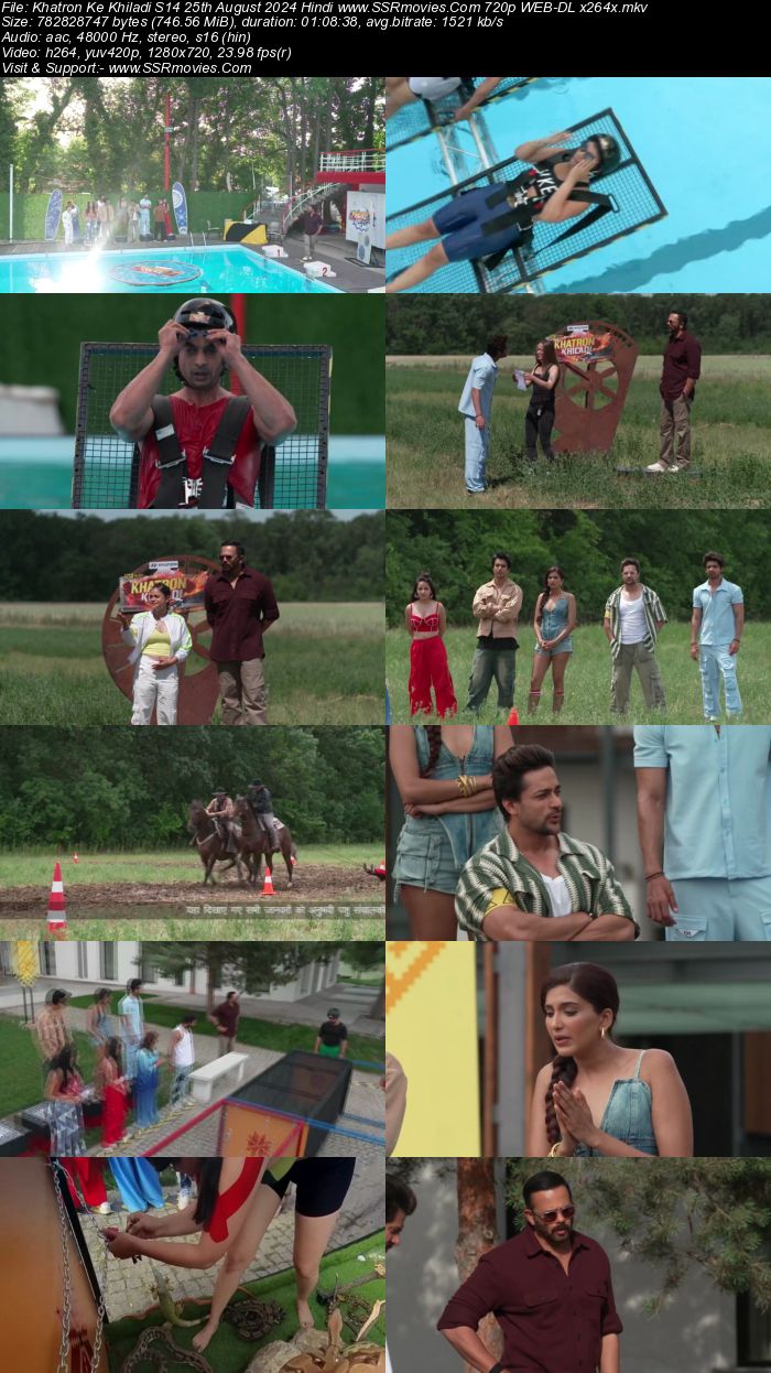 Khatron Ke Khiladi S14 25th August 2024 720p 480p WEB-DL x264 Watch and Download