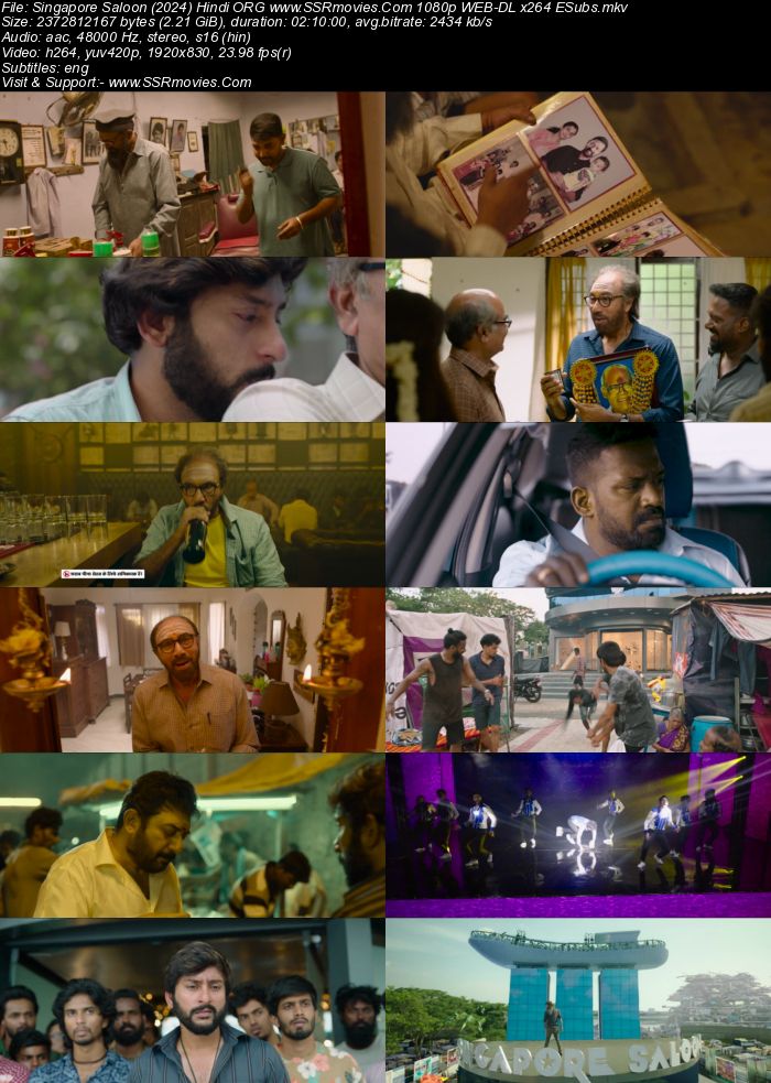 Singapore Saloon 2024 Hindi ORG 1080p 720p 480p WEB-DL x264 ESubs Full Movie Download