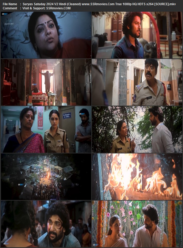 Surya's Saturday 2024 Hindi (Cleaned) 1080p 720p 480p HQ HDTS x264 Full Movie Download