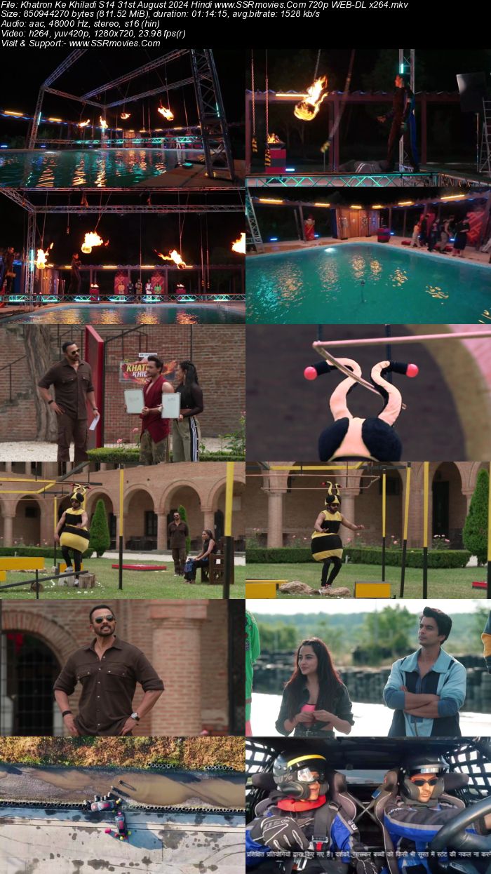 Khatron Ke Khiladi S14 31st August 2024 720p 480p WEB-DL x264 Watch and Download