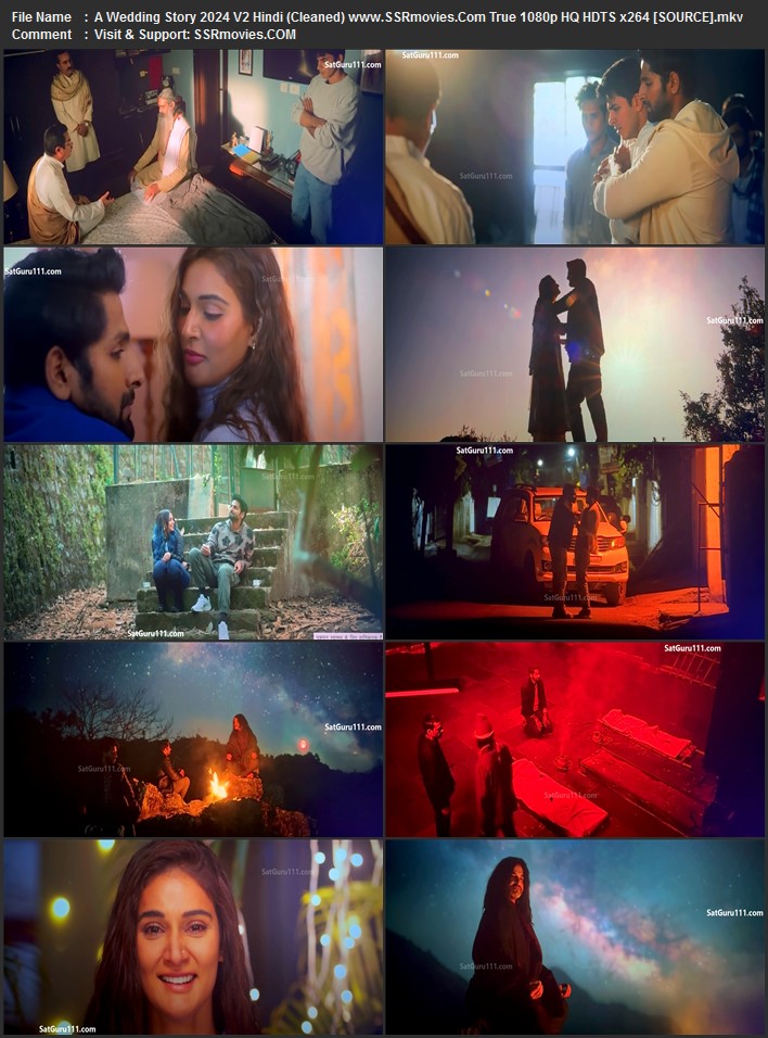 A Wedding Story 2024 V2 Hindi (Cleaned) 1080p 720p 480p HQ HDTS x264 Full Movie Download