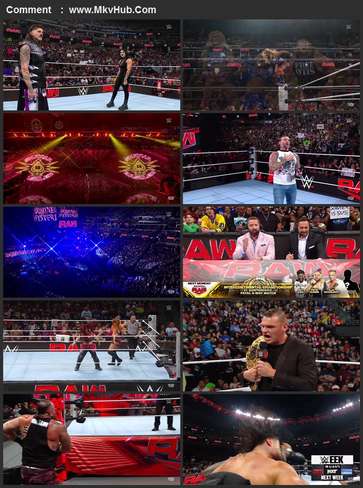 WWE Monday Night Raw 2nd September 2024 720p 1080p WEBRip x264 4.2GB Download