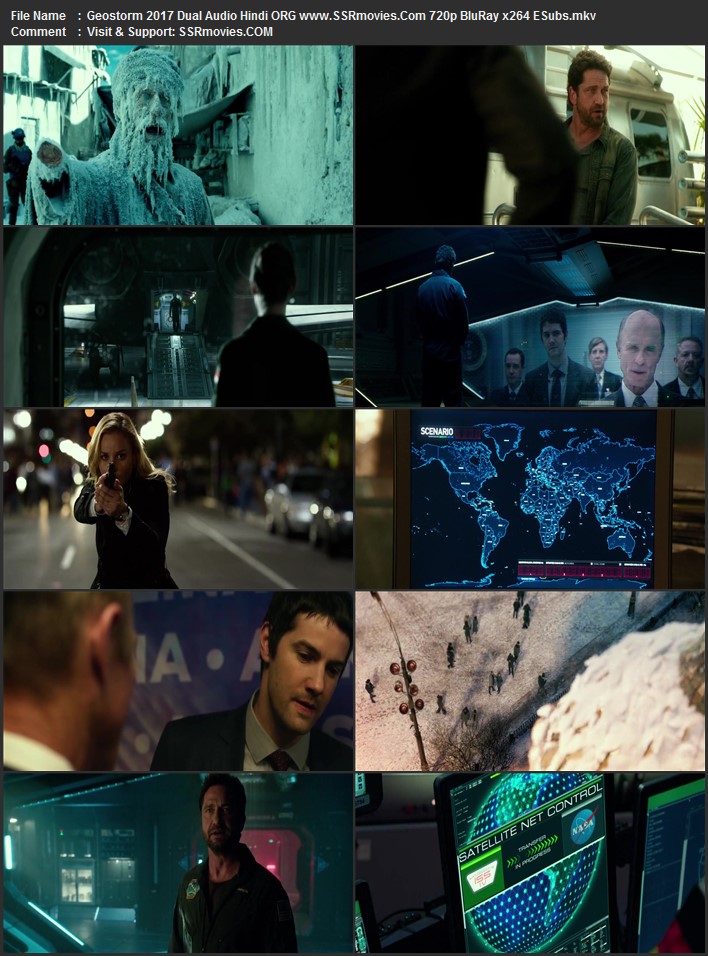 Geostorm 2017 Dual Audio Hindi ORG 1080p 720p 480p BluRay x264 ESubs ESubs Full Movie Download