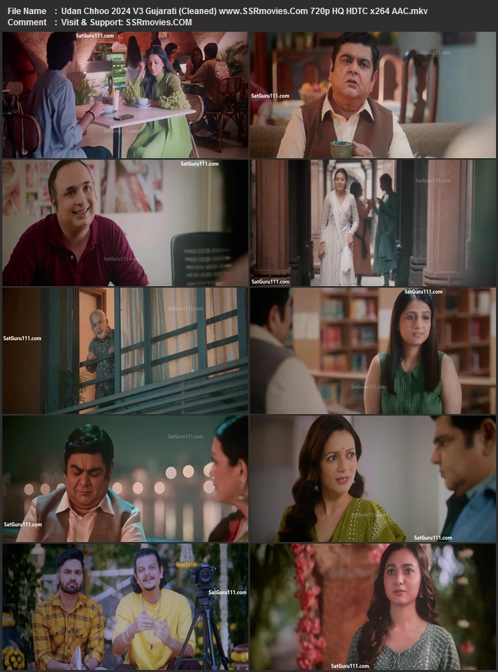 Udan Chhoo 2024 Gujarati (Cleaned) 1080p 720p 480p HQ HDTC x264 AAC ESubs Full Movie Download