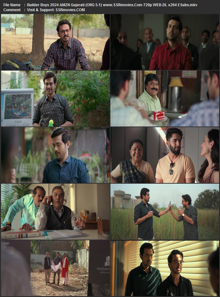 Builder Boys 2024 Gujarati (ORG 5.1) 1080p 720p 480p WEB-DL x264 ESubs ESubs Full Movie Download