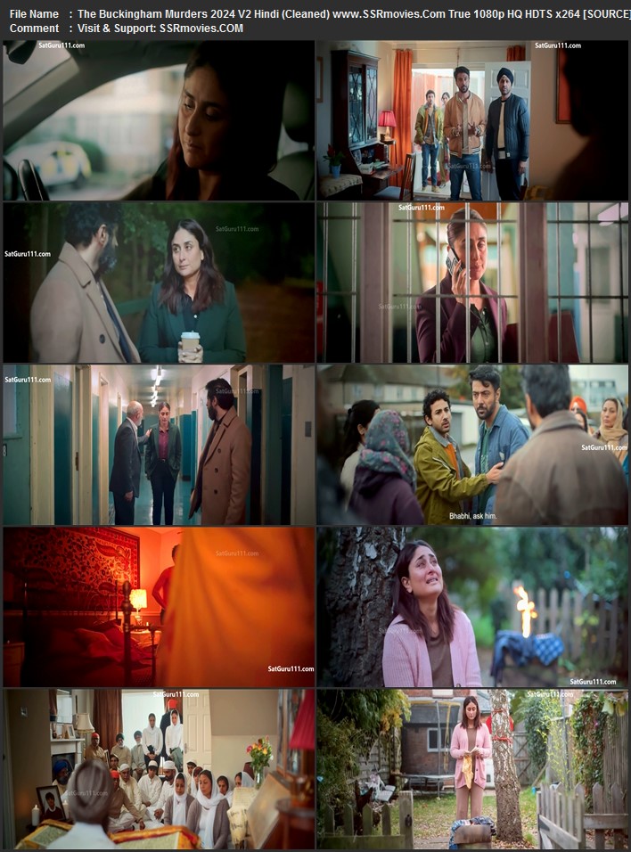 The Buckingham Murders 2024 V2 Hindi (Cleaned) 1080p 720p 480p HQ HDTS x264 Full Movie Download