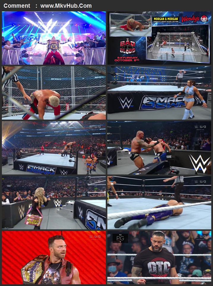 WWE Friday Night SmackDown 13th September 2024 720p 1080p WEBRip x264 3.7GB Download