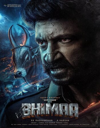 Bhimaa 2024 Hindi [ORG 5.1] 720p 1080p WEB-DL ESubs