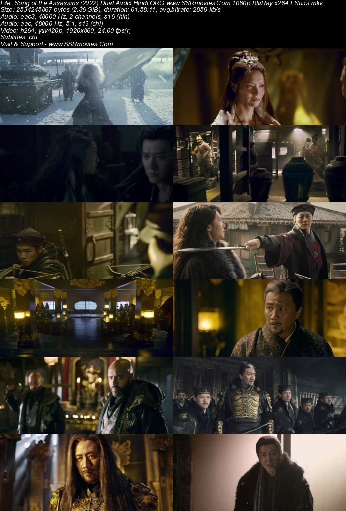 Song of the Assassins 2022 Dual Audio Hindi ORG 1080p 720p 480p BluRay x264 ESubs Full Movie Download