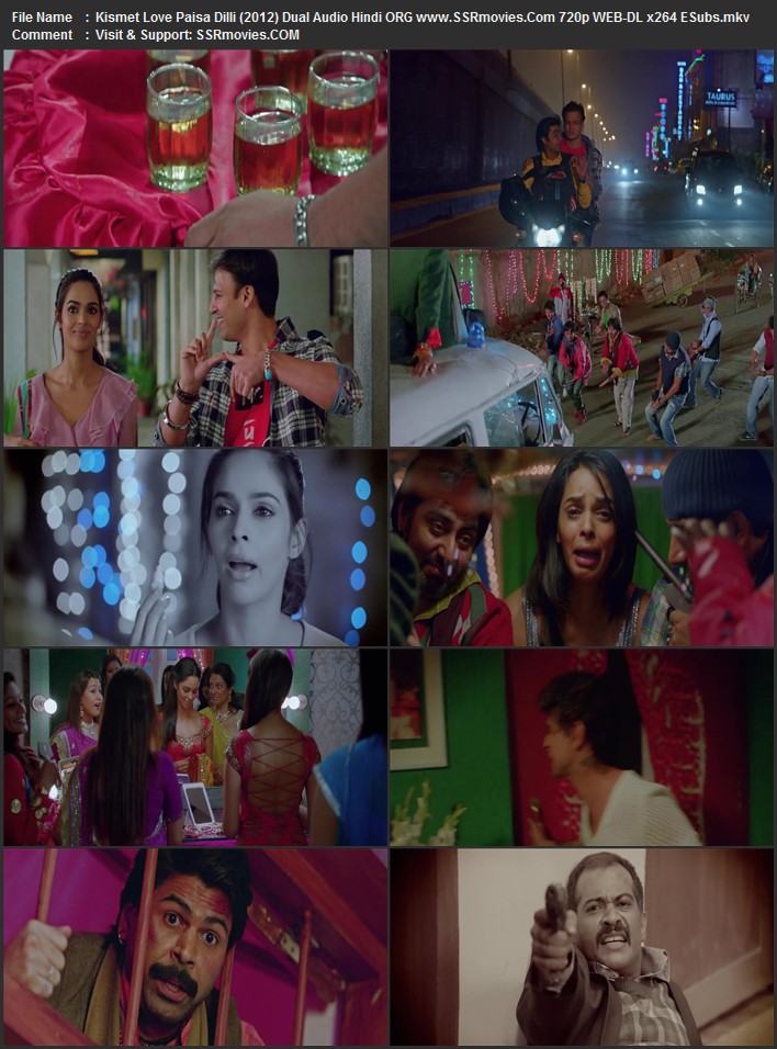 Kismet Love Paisa Dilli 2012 Dual Audio Hindi ORG 1080p 720p 480p WEB-DL x264 ESubs ESubs Full Movie Download