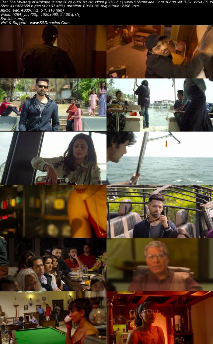 The Mystery of Moksha Island 2024 S01 Complete HS Hindi (ORG 5.1) 1080p 720p 480p WEB-DL x264 ESubs Download