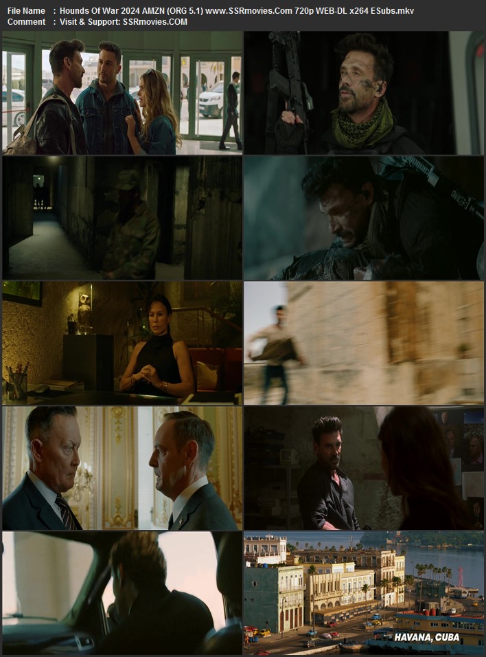 Hounds of War 2024 AMZN (ORG 5.1) 1080p 720p 480p WEB-DL x264 ESubs ESubs Full Movie Download