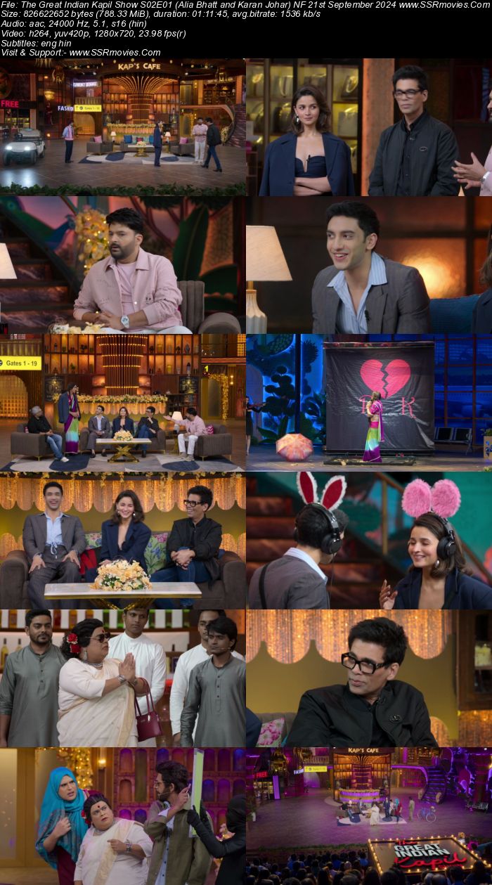 The Great Indian Kapil Show S02E01 (Alia Bhatt) NF 21st September 2024 1080p 720p 480p WEB-DL x264 Watch and Download